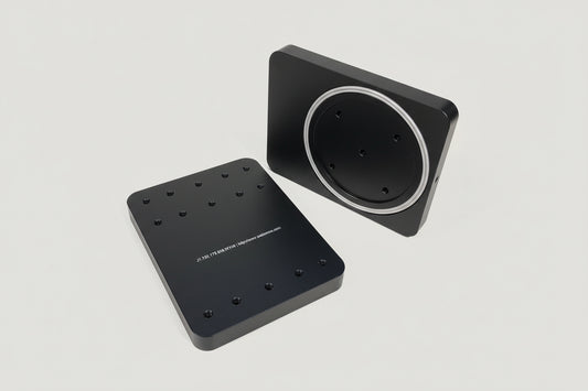 CNC - Dual Adaptor Plate for Biesse 132*170*19mm Aluminium