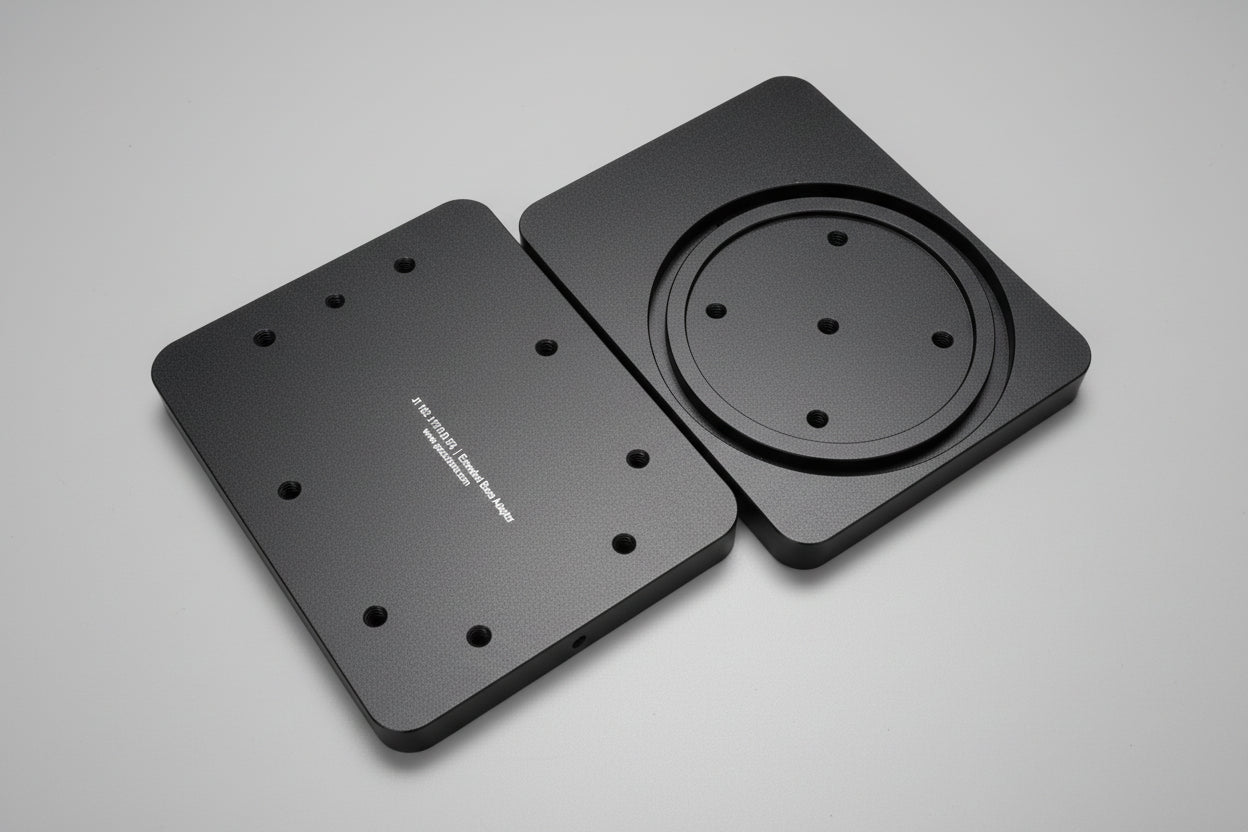 CNC - L Type Adaptor Plate for Biesse 132*170*19mm Aluminium
