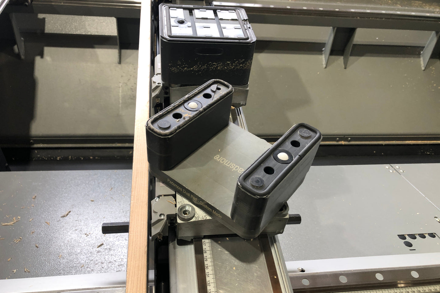 CNC Dual Suction Pad for Biesse machines 132*35/35 -74mm Height
