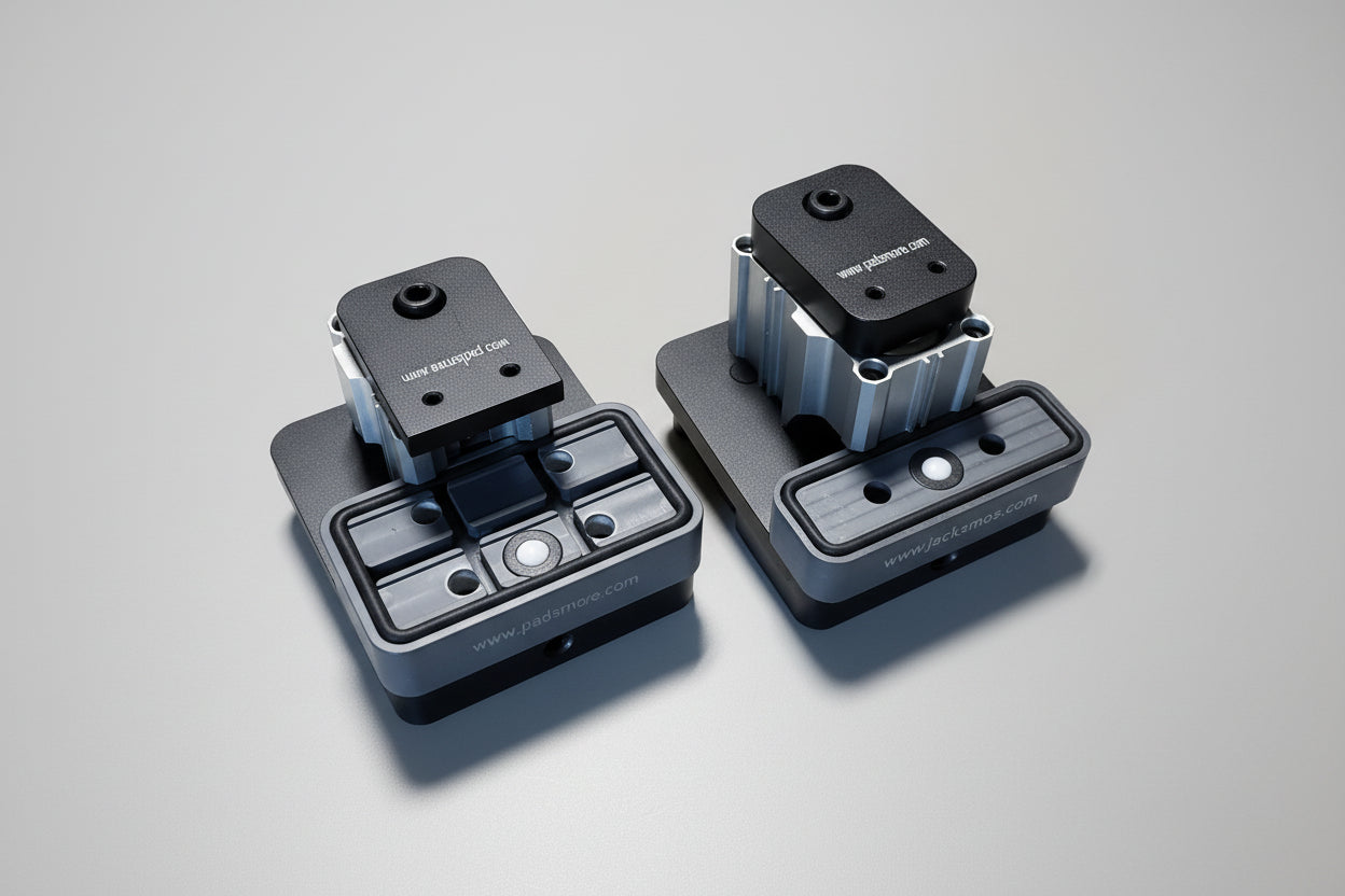 CNC Suction Pad for Biesse machines 132*35 -48mm Height (With Clamping)