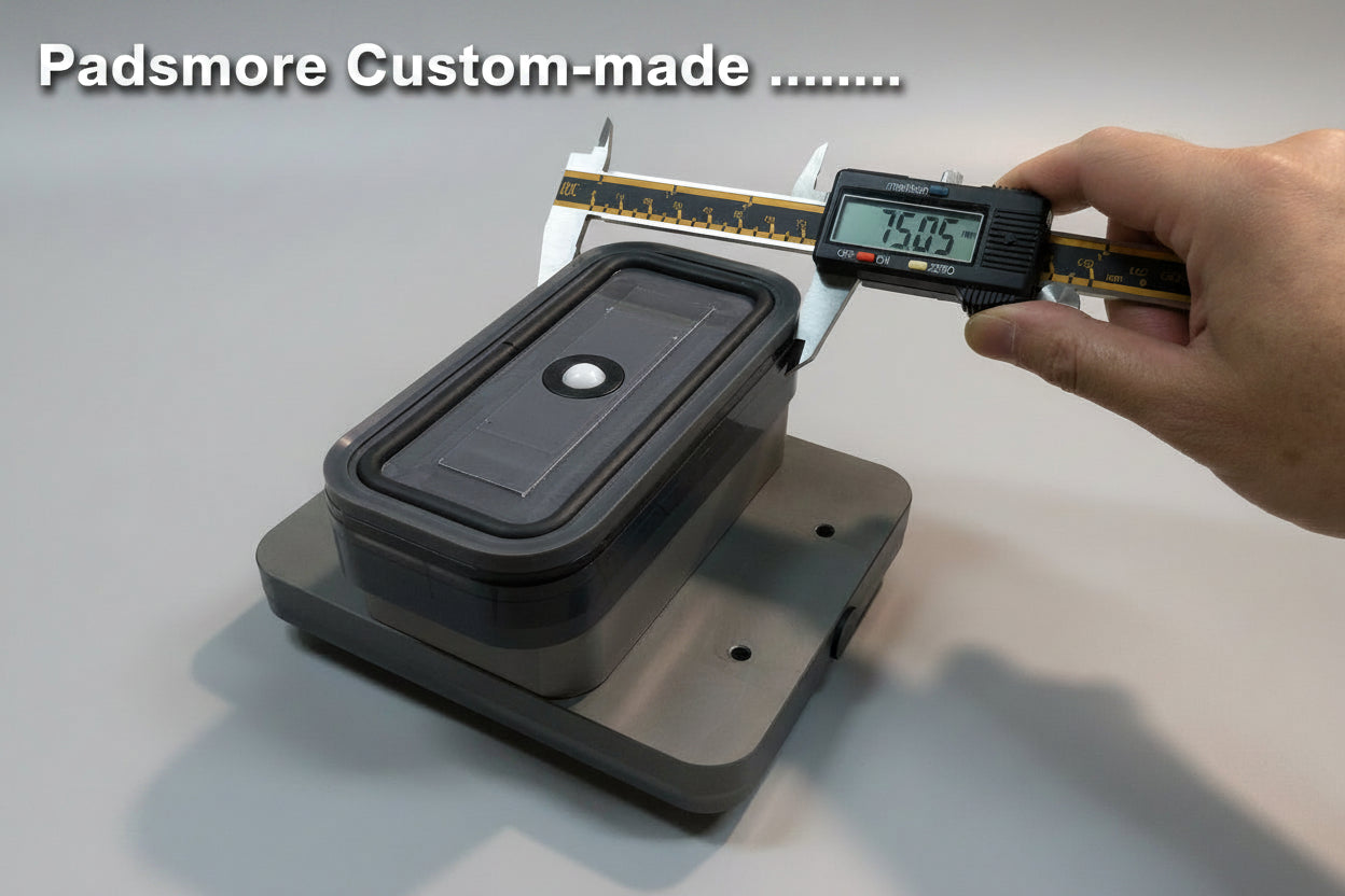 CNC Center Suction Block for Biesse machines 150*75 - 74mm Height (Double Seals)