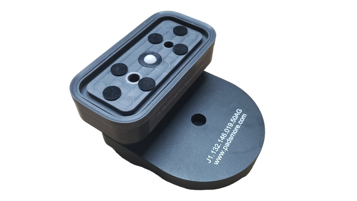 CNC Suction Pad for Biesse machines 150*75*74mm (Double Seals)