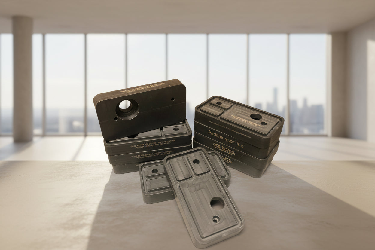 CNC Suction Pad for Biesse machines 160*80-24mm Height
