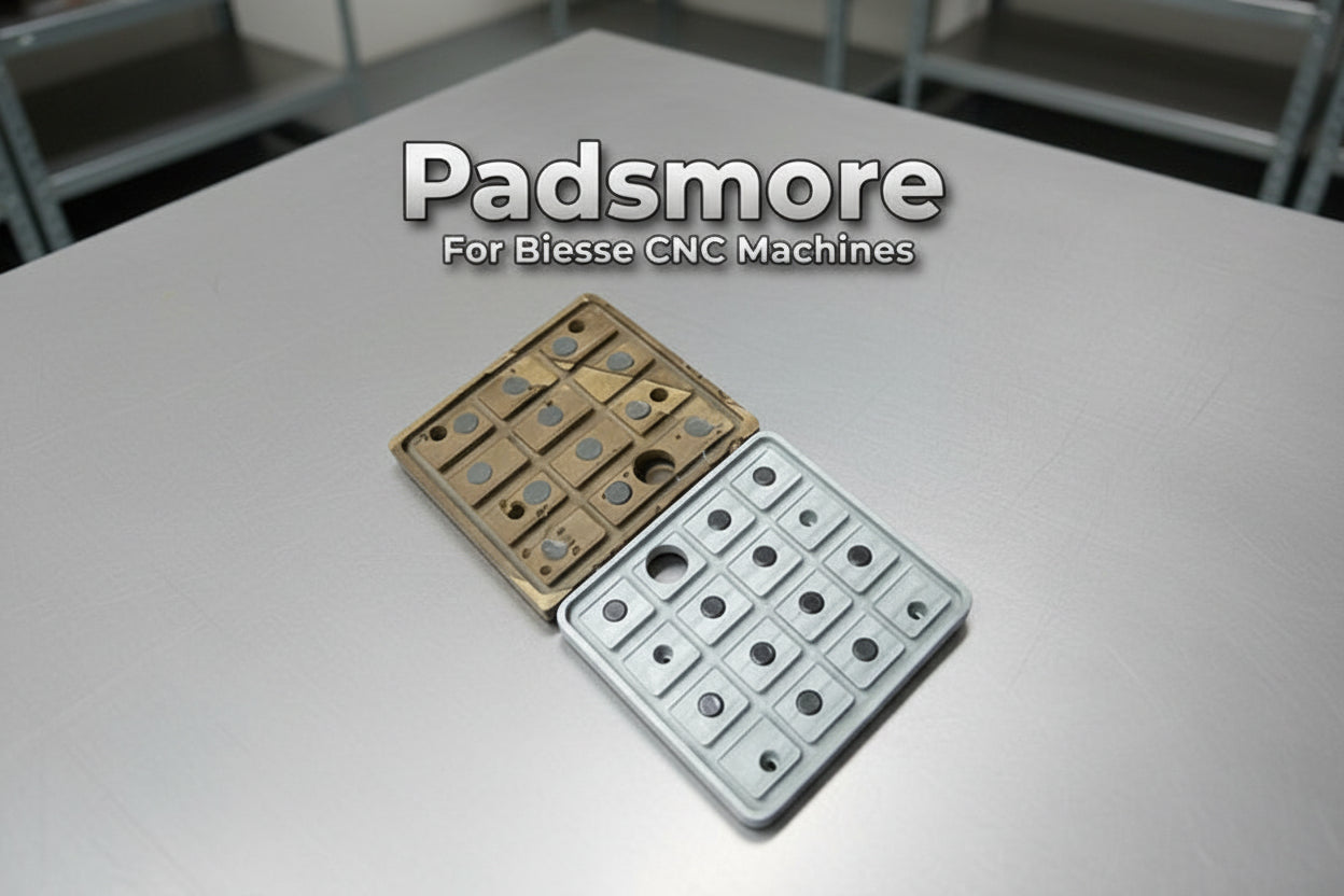 CNC Suction Pad for Biesse machines 160*152 - 24mm Height (HD PVC/16 Cells)