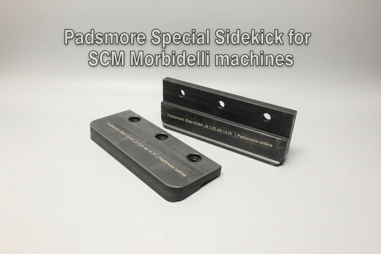 CNC - Padsmore Step Side Kick for SCM/Morbidelli base plate (iV Style )