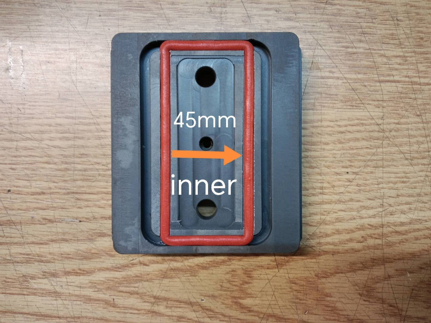 CNC - Base Plate for Morbidelli 125*132*27mm (360 degree/iV Style)