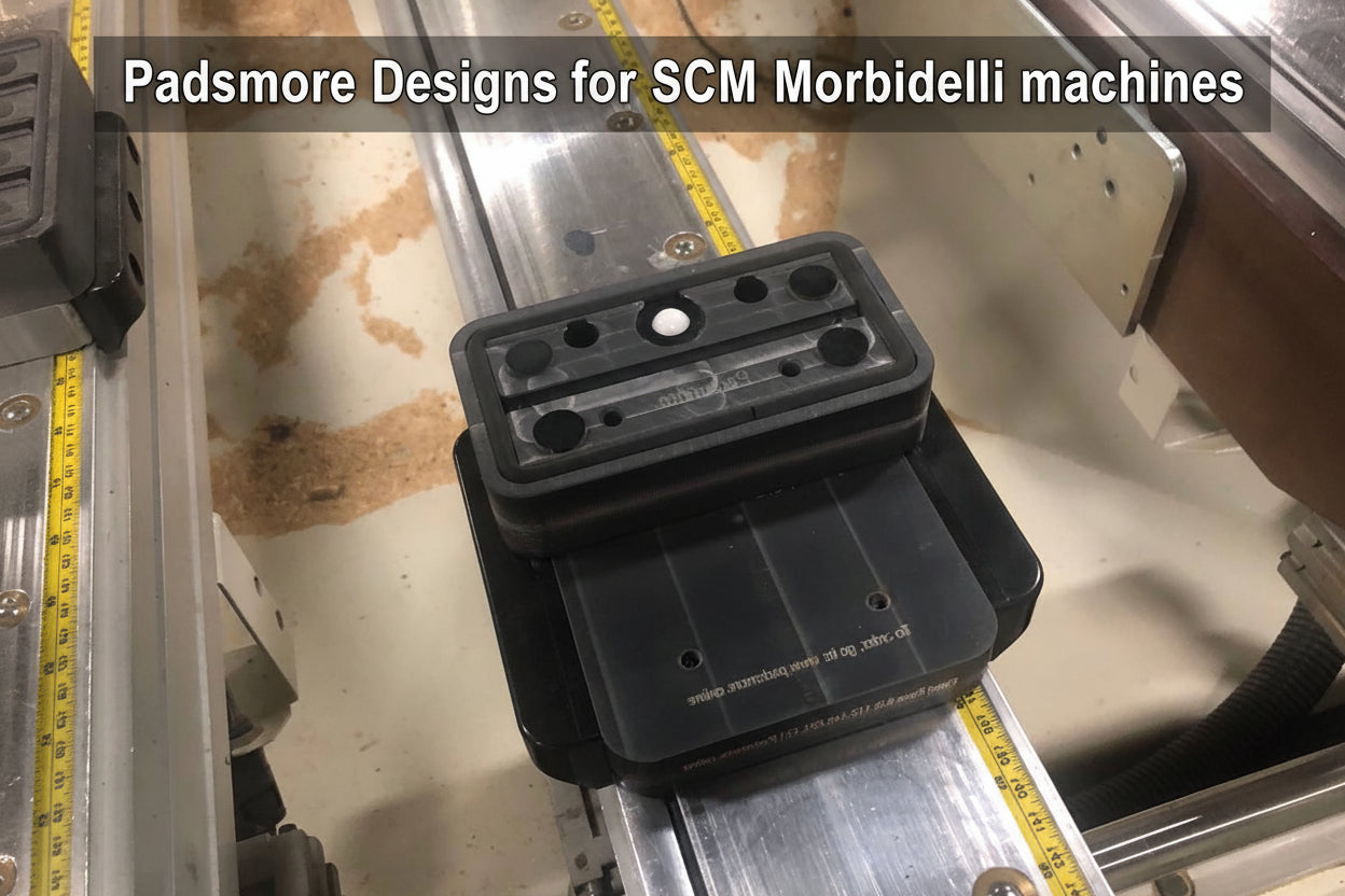 CNC Suction Pads for Morbidelli 132*75 - 50mm height (TVN Style/Fixed)