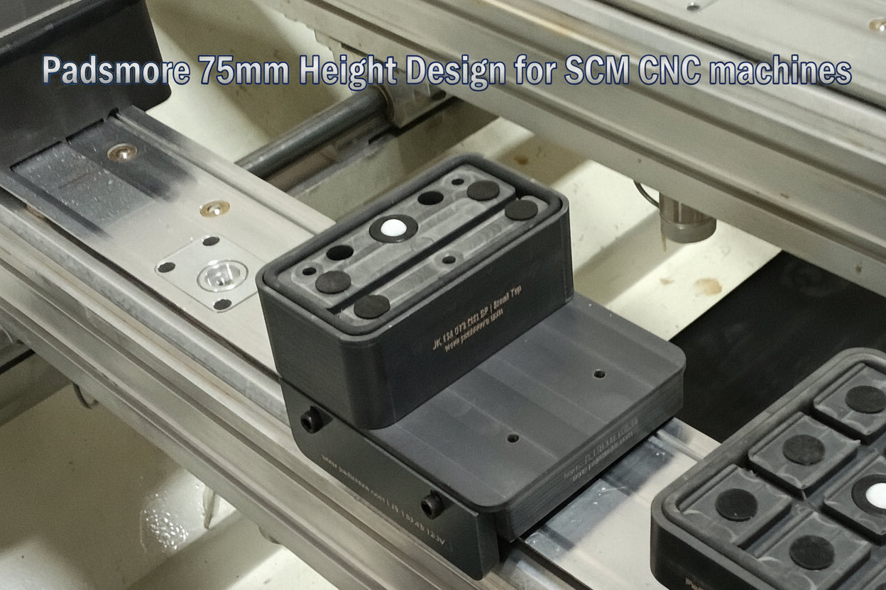 CNC Suction Pads for Morbidelli 132*75 - 75mm height (Fixed/iV Style)