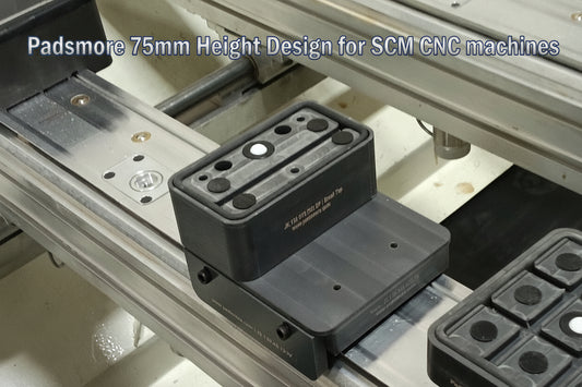 CNC Suction Pads for Morbidelli 132*75 - 75mm height (Fixed/iV Style)