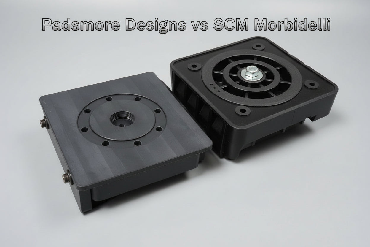 CNC - Base Plate for Morbidelli 132*144*25mm (Rotative/iV Style)