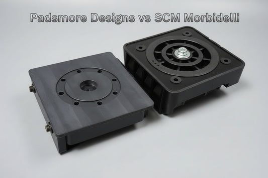 CNC - Base Plate for Morbidelli 132*144*25mm (Rotative/iV Style)