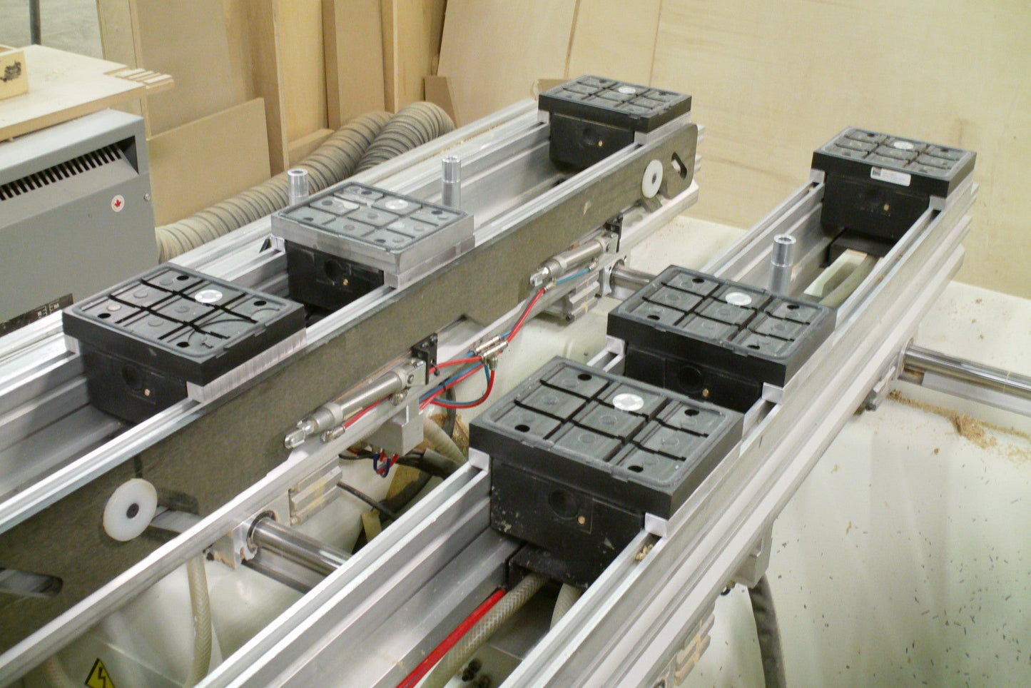 CNC Suction Pad for Morbidelli machines 163*120 -21mm Height (With side lip)