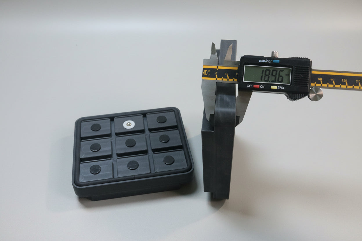 CNC Top-On Pad for Morbidelli machines 158*130 -19mm Height