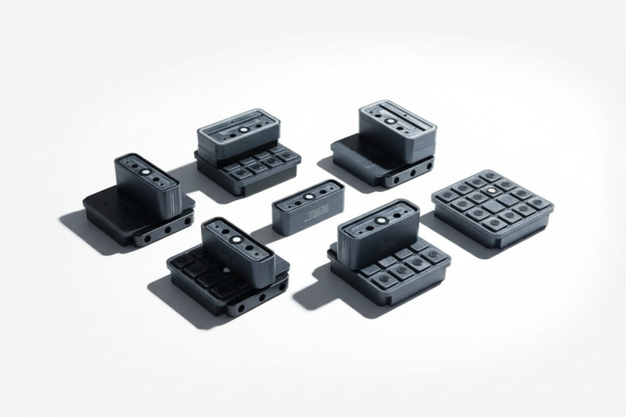 CNC Suction Pads for Morbidelli 132*40 - 75mm height (Fixed)