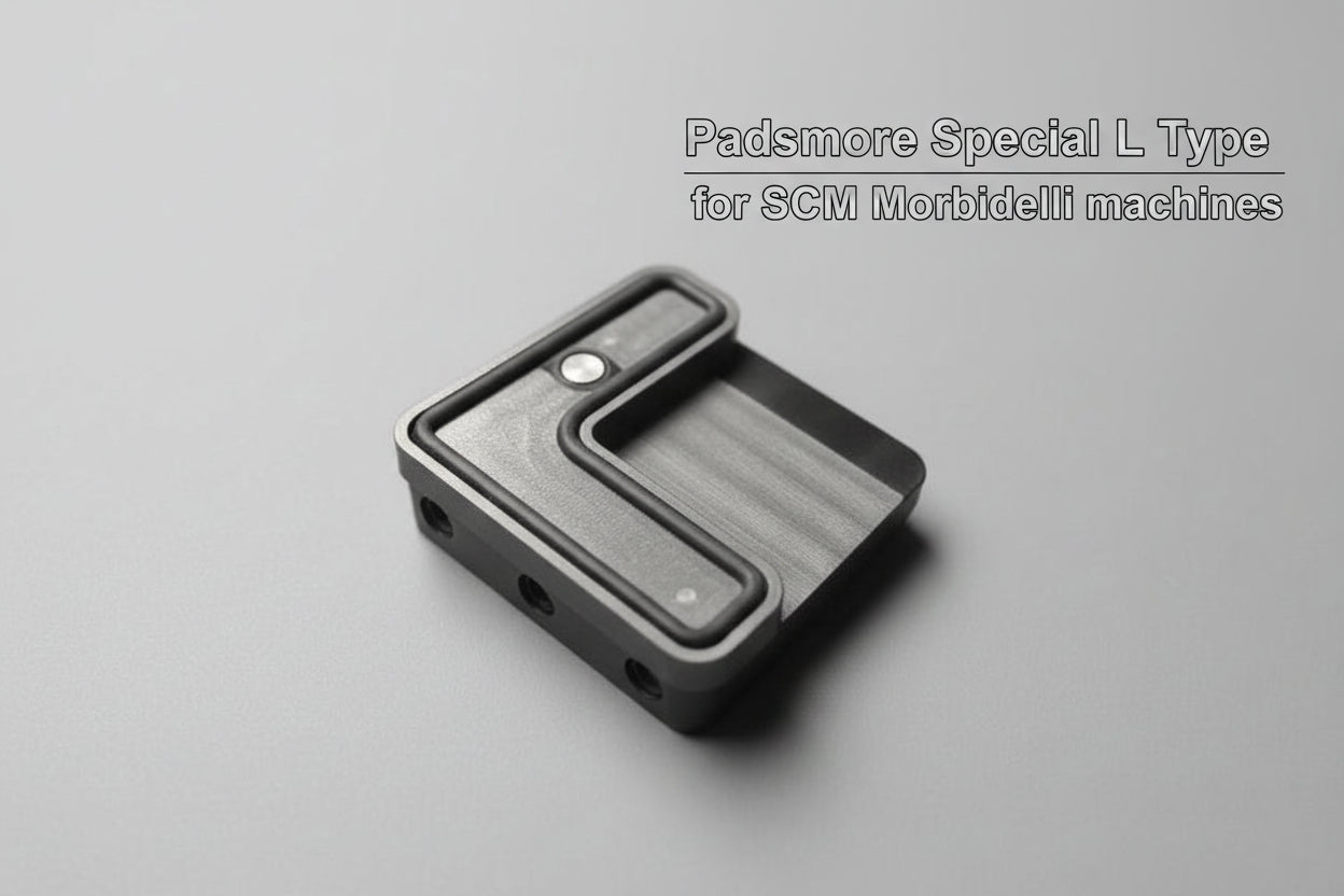 CNC Suction Pad L Type for SCM machines 40/120*120/40 -32.5mm Height