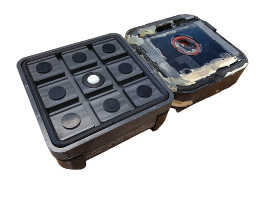 CNC Suction Pad for SCM machines 120*120 -32.5mm Height