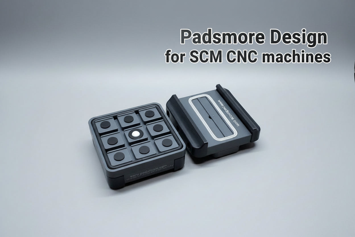 CNC Suction Pad for SCM machines 120*120 -32.5mm Height