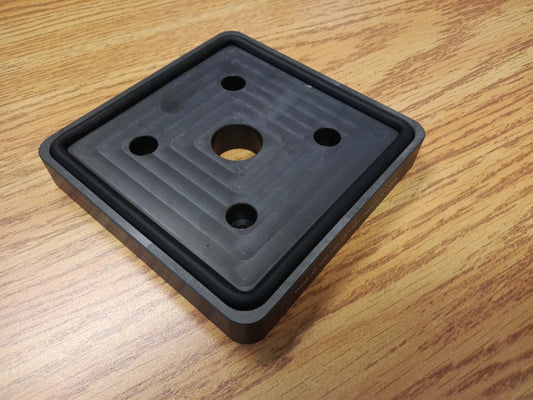 CNC Suction Pad for SCM machines 120*120 -17.5mm Height Top
