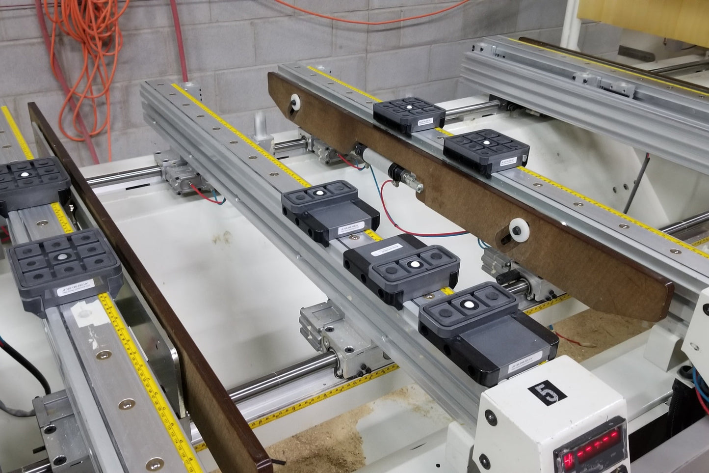 CNC Suction Pad for SCM machines 120*55 -32.5mm Height