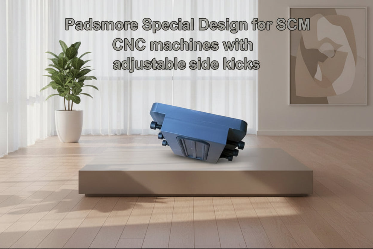 CNC Suction Pad L Type for SCM machines 40/120*120/40 -32.5mm Height
