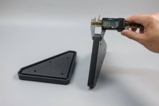 CNC Replacement Triangle Pad for SCM machines - 17mm Height