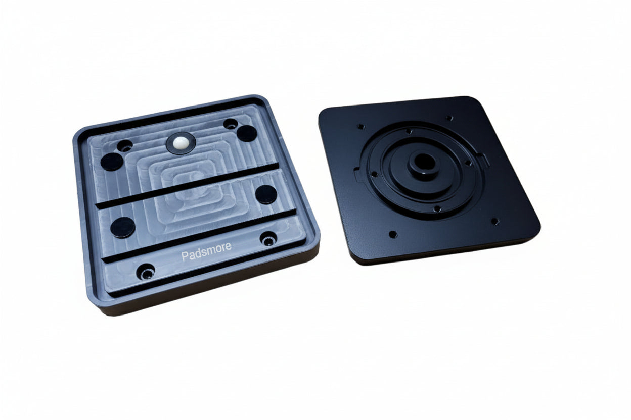 CNC Suction Pad for SCM machines 146*146mm with built in clamping base - 25mm Height