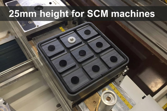 CNC Suction Pad for SCM machines 146*146 -25mm Height