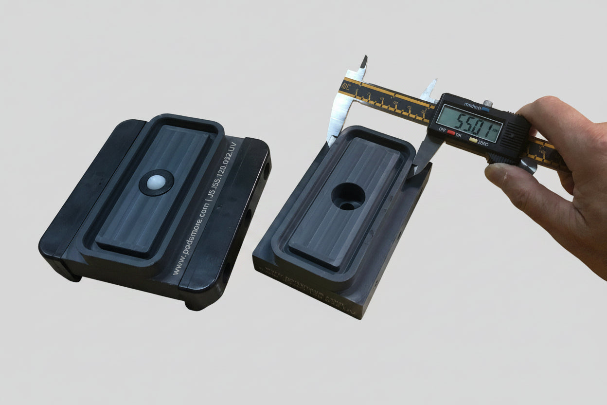 CNC Suction Pad for SCM machines i55*120 -32mm Height