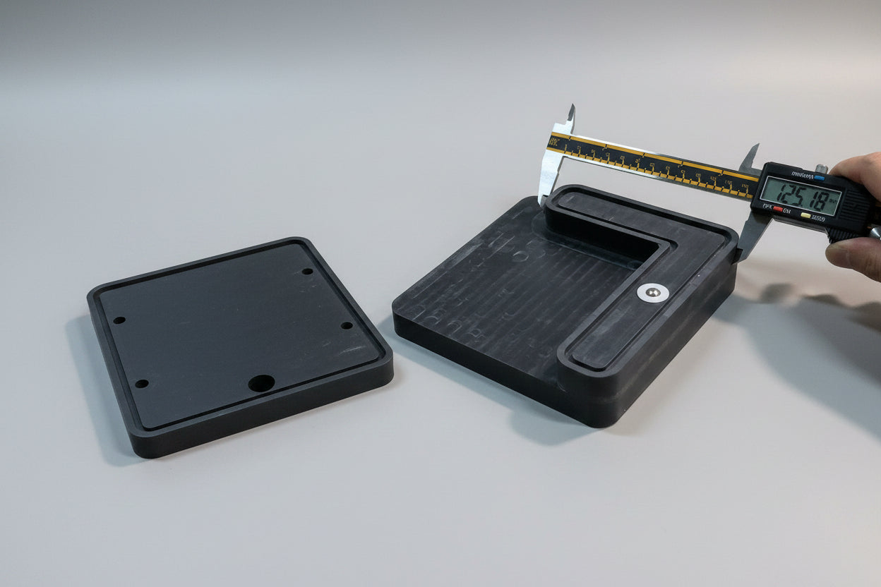 CNC Suction Pad L Type for Busellato Pin Style 35*35/125-35mm Height (Left)