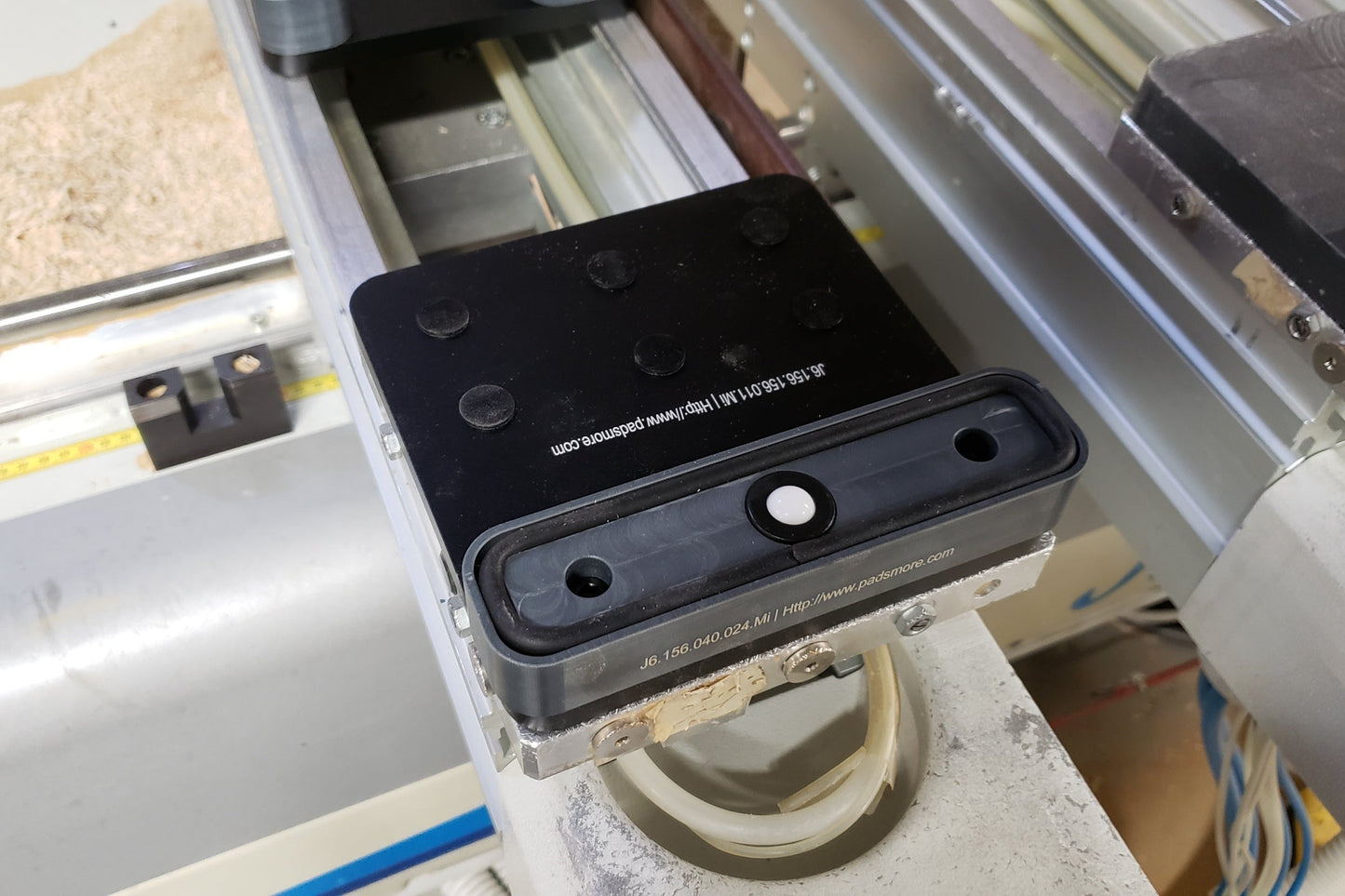 CNC Suction Pad for Busellato Pin Style 156*40-35mm Height (with adaptor)