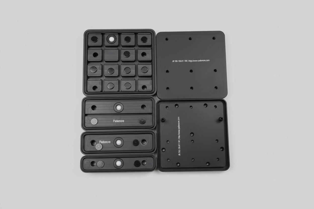 Adaptor Plate for Busellato PIN Style 156*156*11mm  -Aluminium