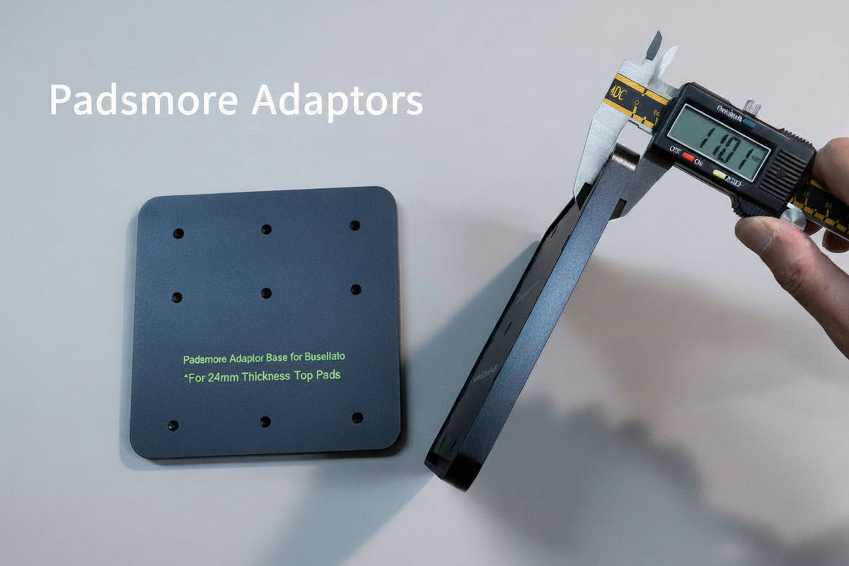 Adaptor Plate for Busellato PIN Style 156*156 - 11mm Thickness (Aluminium)