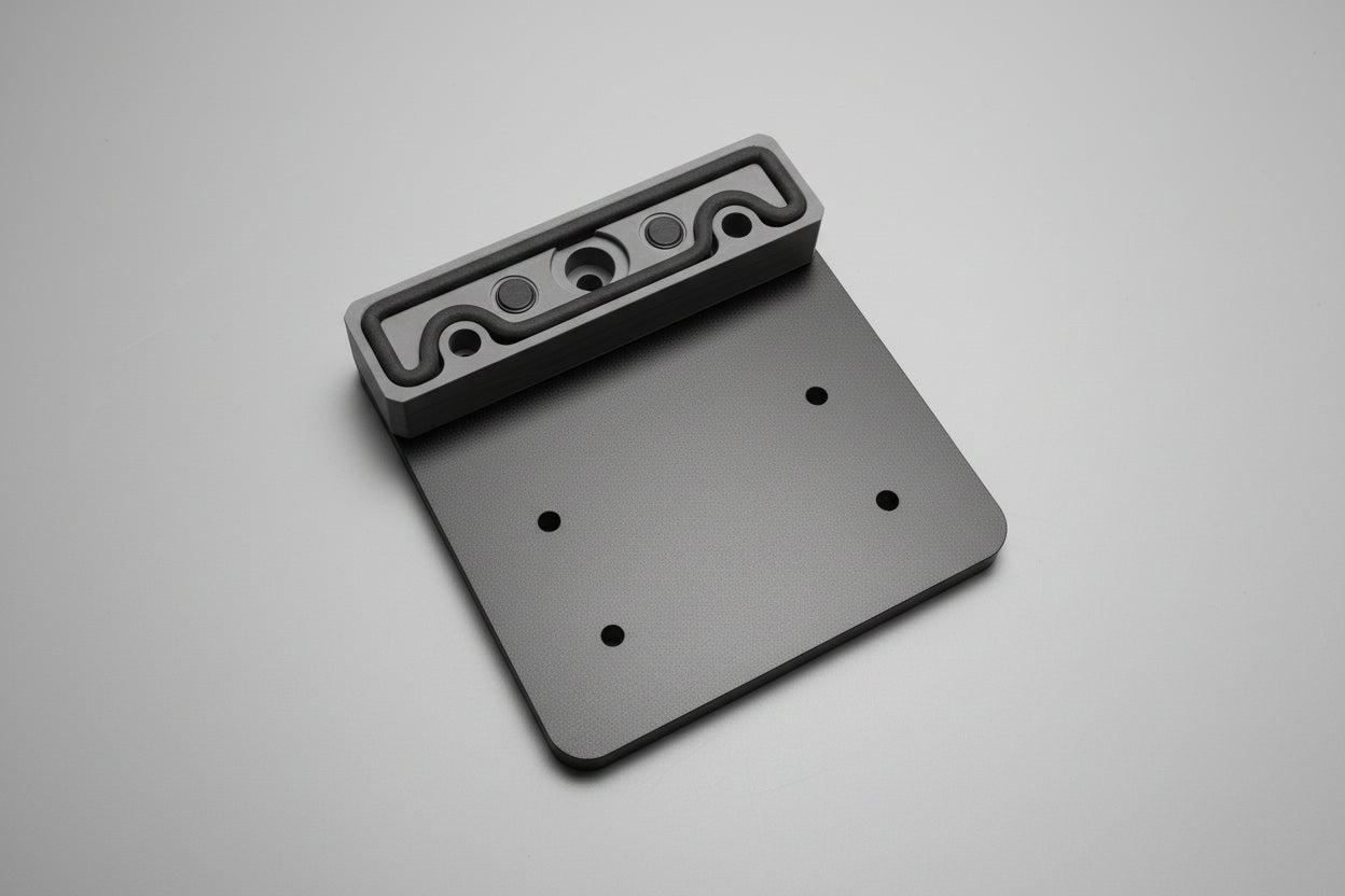 Adaptor Plate for Busellato Pin Style 156*156*12mm  -Aluminium