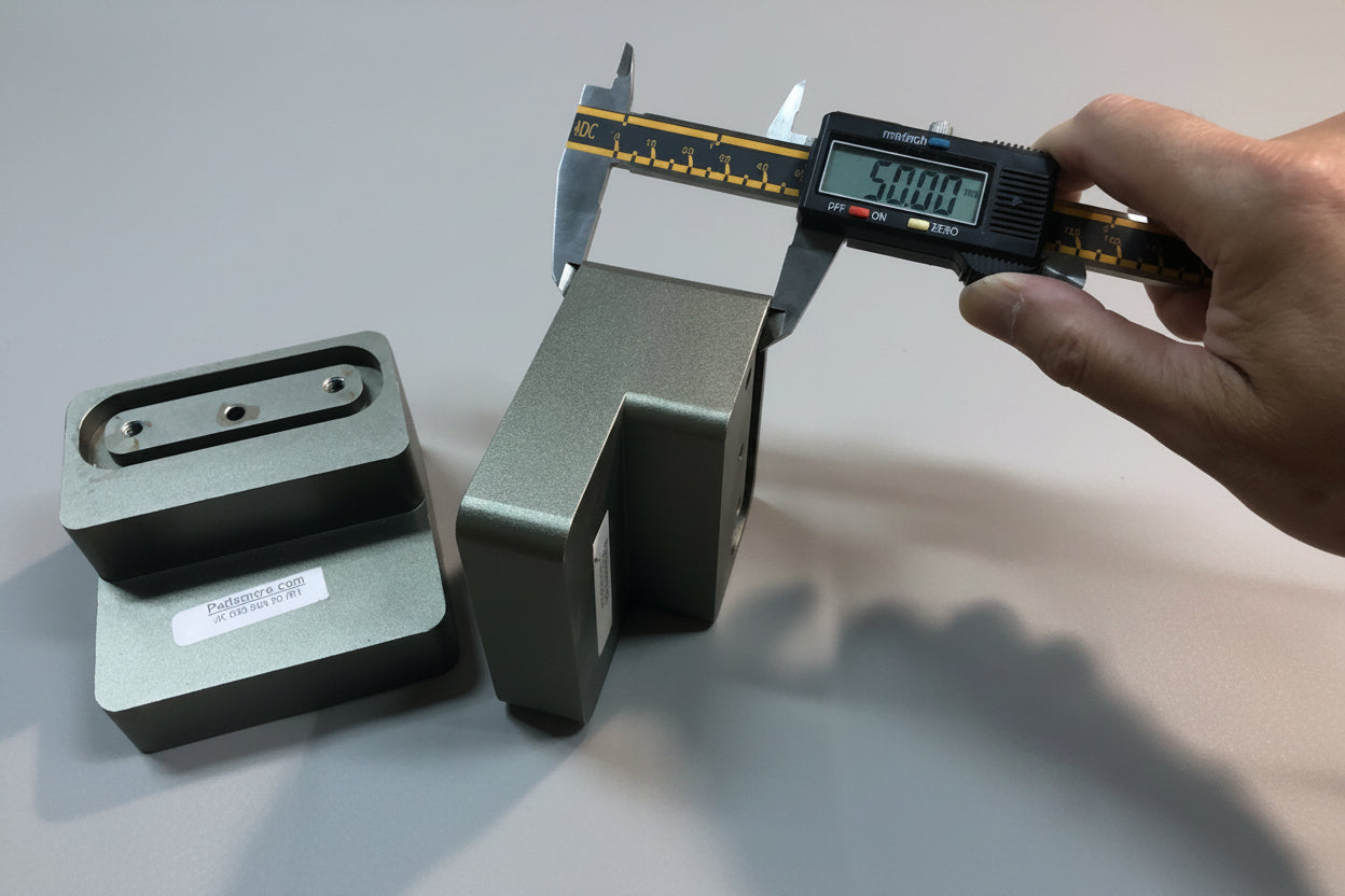 CNC - Suction Adaptor 90*50/90 - 50mm Height