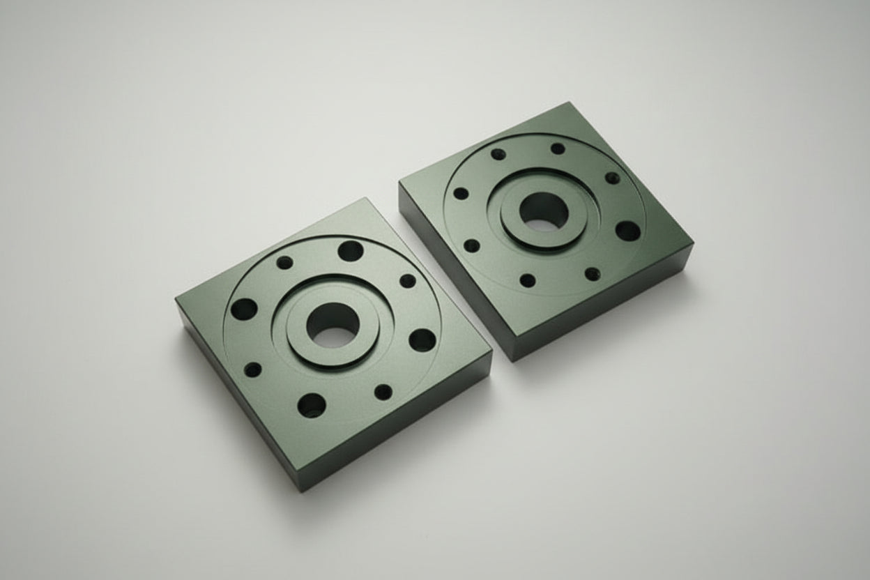 CNC - Square Adaptor Plate  98*98 - 25mm Height