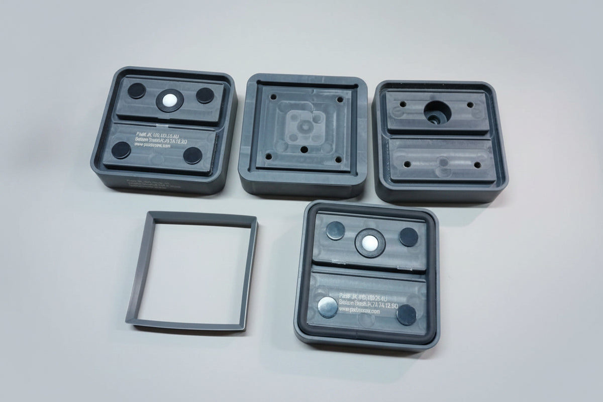 CNC Suction Blocks for matrix flatbed 100*100 -  25mm Height