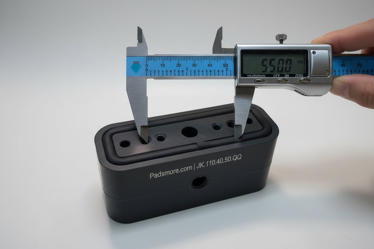 CNC - Mid Adaptor 110*40 - 50mm height