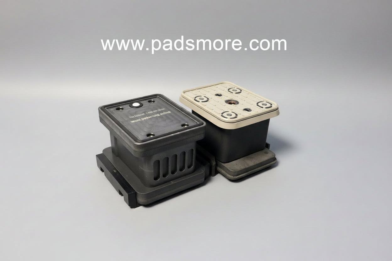 CNC Suction Blocks for circuit systems 115*140 - 100mm height (Fixed)