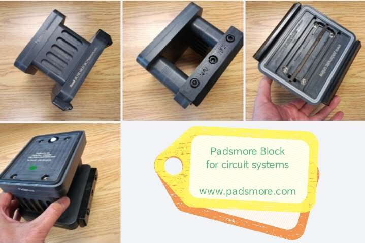 CNC Suction Blocks for circuit systems 115*140 - 100mm height (Fixed)