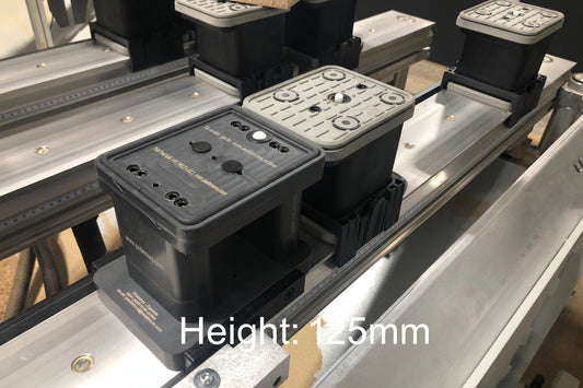 CNC-Suction Blocks for circuit systems 115*140 - 125mm height (Fixed)