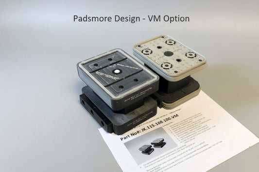 CNC Suction Blocks for circuit systems 115*160 - 100mm height (VM Optional)