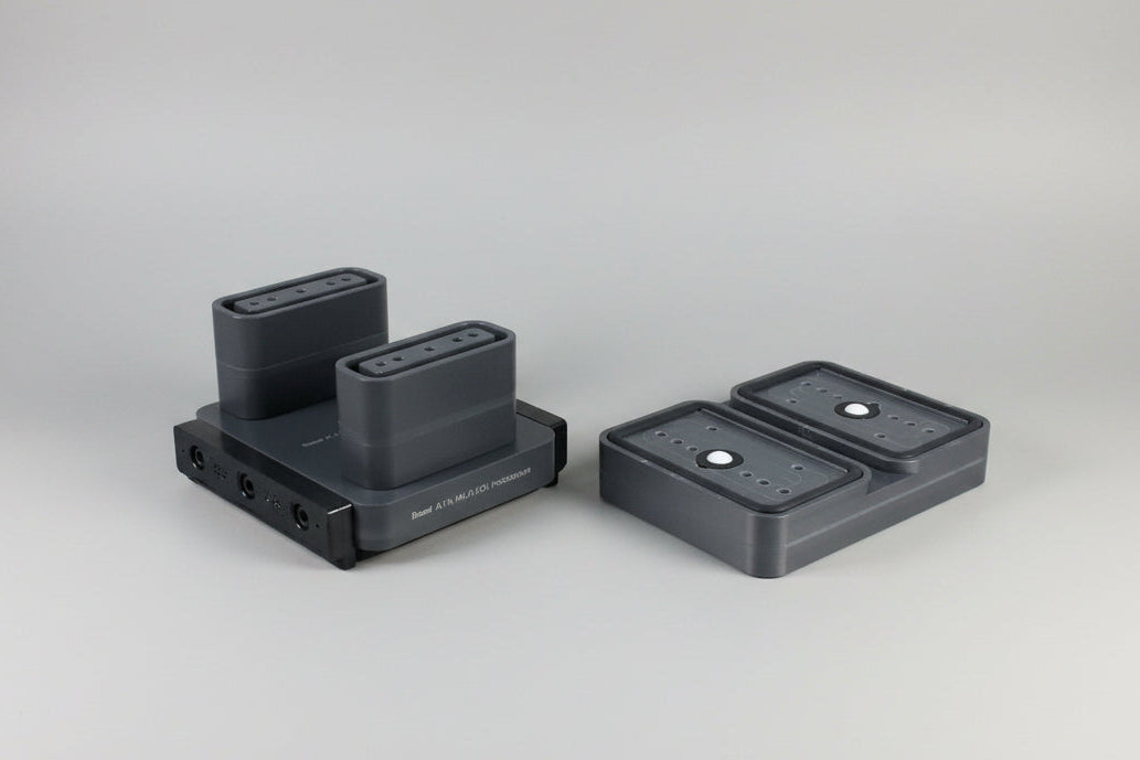 CNC Dual Blocks for circuit systems 115*75/75 - 100mm height (Fixed)