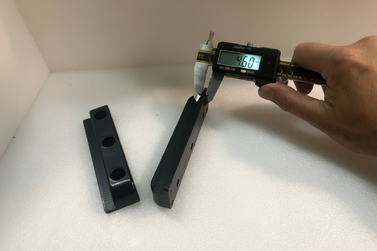 CNC - Straight Side Kick for base plate (U Style for IMA)