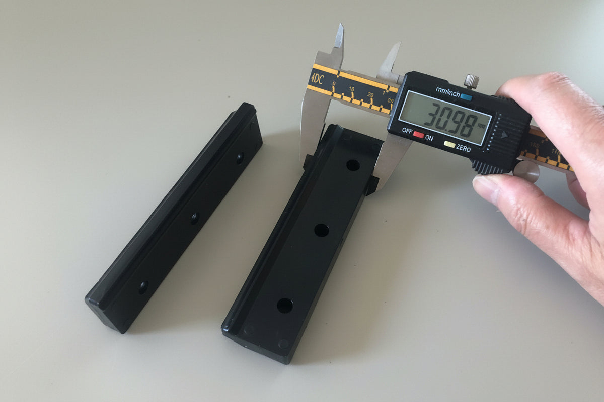 CNC - Side Kick for circuit system base plate (J Style for circuit system)