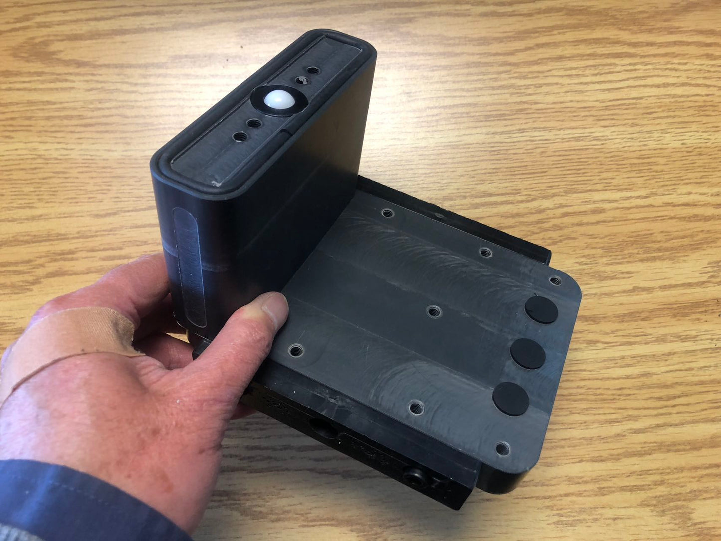 CNC Suction Blocks for circuit systems 125*35 - 100mm height (Extended)