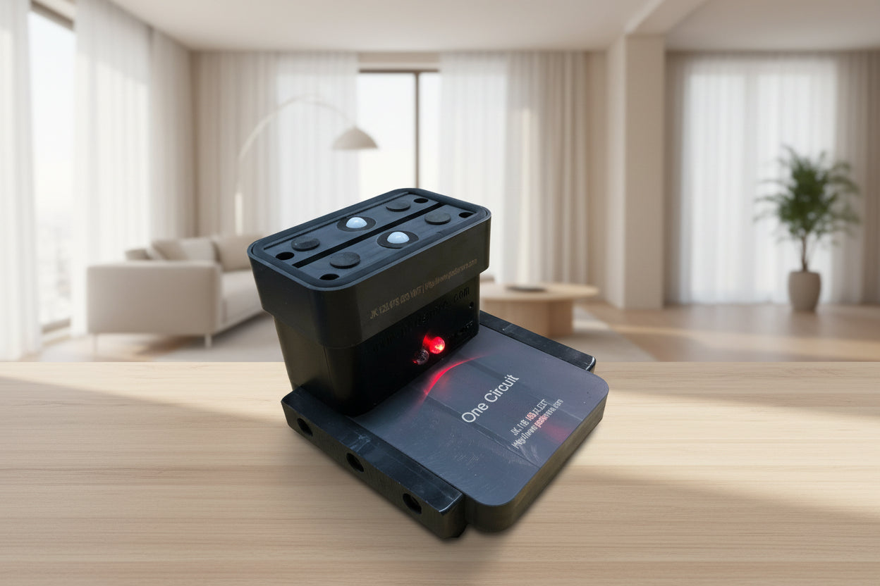 CNC-Halfsize Block for circuit system 125*75-100mm Height with light (VM Style)