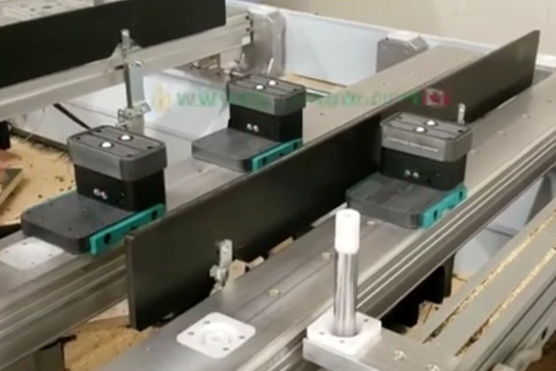CNC-Halfsize Block for circuit system 125*75-100mm Height with light (VM Style)