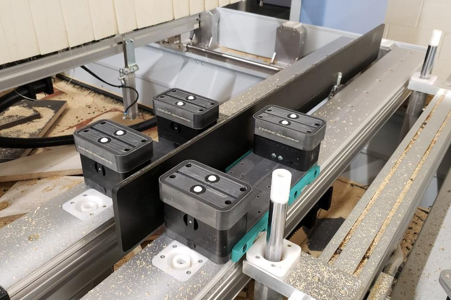 CNC-Halfsize Block for circuit system 125*75-100mm Height with light (VM Style)