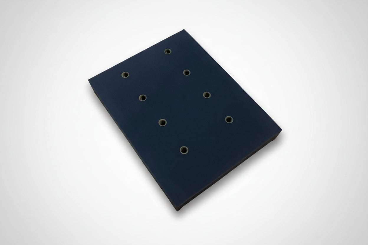 CNC-Universal Base for circuit system 125*160-21mm Height (Fixed/Hard Rubber)