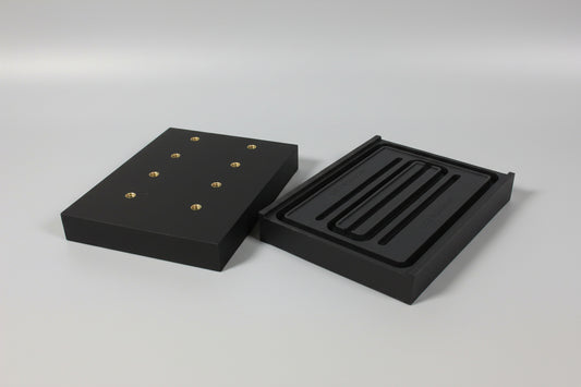 CNC-Universal Hard Rubber Base for circuit system 125*160-21mm Height (Fixed)